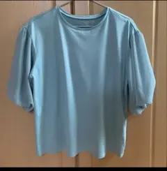 美品　2024年春購入　クードシャンス　バルーンスリーブ　シアー感　Tシャツのサムネイル