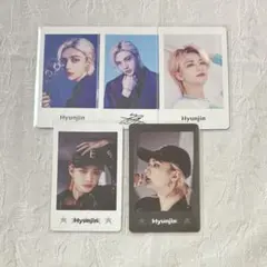 straykids ヒョンジン フォトカード 5枚セット