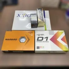 ☆ゴルフボールセット（XXIO, HONMA, Callaway）その他２つ