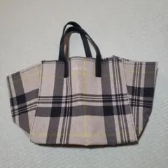 Mila Owen チェック柄トートバッグ　雑誌付録