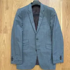 LOVELESS グレー ストライプ ビジネススーツ サイズ50
