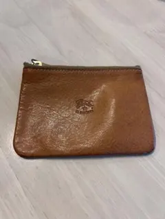 イルビゾンテ ブラウンレザーコインケース