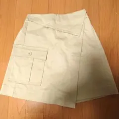美品☆ COMME CA FILLE スカート130-140 ベージュ