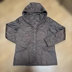 格安で♡ラベンハムフード付きキルティングジャケット38茶色