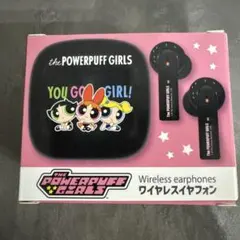 パワーパフガールズ ワイヤレスイヤホン ブラック　黒のサムネイル