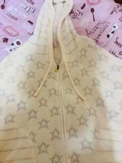 gelato plaque 星柄ルームウェア ほぼ未使用品 フーディ モコモコ