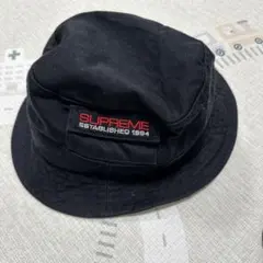 SUPREME バケットハット ブラック