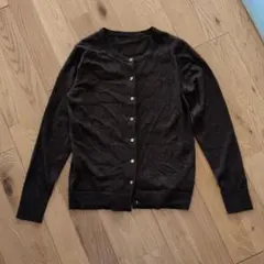 RHYME TAILORED CLOTHING 長袖カーディガン ブラウン