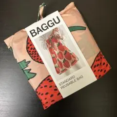 新品　BAGGU バグゥ　ストロベリー　スタンダード　エコバッグ