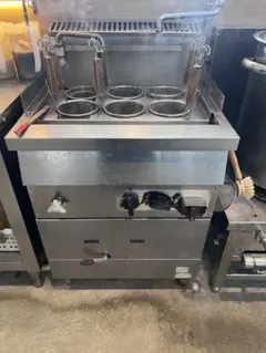 三宝ステンレス工業　ゆで麺器　中古　SMB-66　LPガス 本体のサムネイル