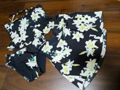 エメフィール　花柄セパレート水着 ビキニ　キャミソール 4点セットのサムネイル