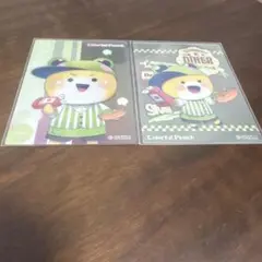 カラフルピーチ シヴァさん クリアカード 2点