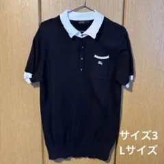 らっきょ様専用 美品 BURBERRY BLACK LABEL ポロシャツ