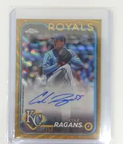 Topps Chrome Cole Ragans Auto /50