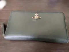 Vivienne Westwood長財布 ダークグリーン