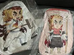 【新品未開封】鬼滅の刃 煉獄杏寿郎 ダイカットクッション2種