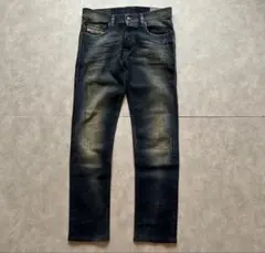 DIESEL ストレート　デニム　y2k グランジ　swag ダークブルーのサムネイル