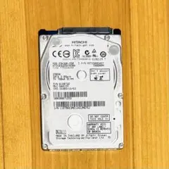 HITACHI 250GB 2.5インチ HDD 7mm厚　⑥