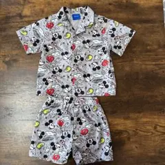 ミッキーマウス 半袖シャツ・ショートパンツ 90cm