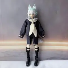 シチリアの追憶 セーラーカラーセットアップ（ネイビー）　3点セット