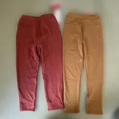 DAILY LINE futafuta長ズボン 120サイズ 2色セット②