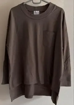 Blue Lake Market 長袖プルオーバー　カーキ