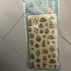 くまのプーさん プクプクシールセット　Disney