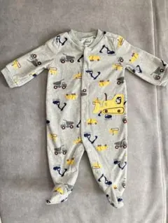 ロンパース 0-3m 60 冬　長袖　男の子