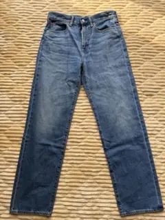 ☆美品☆GUジーユー　ストレートデニムパンツ　メンズ　29インチ