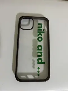 niko and... iPhoneケース 透明