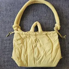 상태좋음 OLEND ONA SOFT BAG Lime ライム イエロー