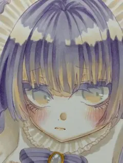 手描きイラスト　アナログイラスト　オリジナルイラスト　少女