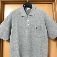 90s ビンテージ イヴサンローラン 鹿の子 ポケット ポロシャツ