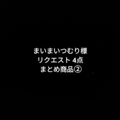 まいまいつむり様 リクエスト 4点 まとめ商品②
