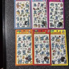スマーフ 3D 立体シール ステッカー 6枚セット　3️⃣のサムネイル
