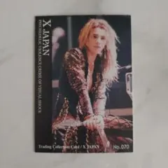 X JAPAN YOSHIKI トレーディングカードNo.70