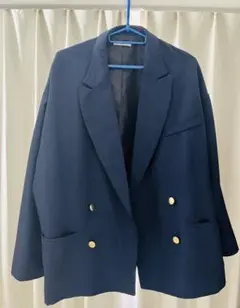 【Classical Elf】サイドスリットオーバーサイズ　ダブルジャケットS