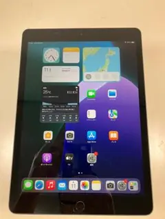 iPad 7世代　128GB グレー　セルラー カバーガラス付