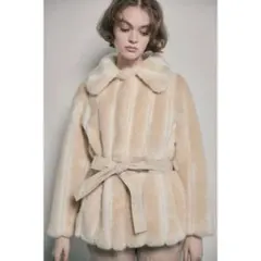 2025年最新】parisienne ribbon 2way fur coatの人気アイテム - メルカリ