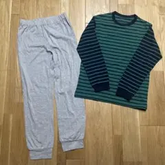 UNIQLO KIDS パジャマセット 140cm ボーダー