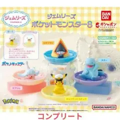 BANDAI ジェムリーズ ポケットモンスター 8 全4種フルコンプ