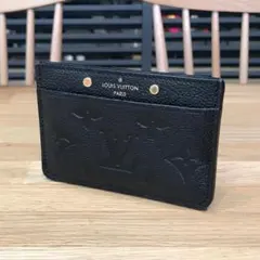 超美品 ルイヴィトン 現行 アンプラント ポルトカルトサーンプル ノワール 黒