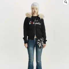 ファー パーカー