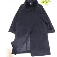 cashmere/fox/far コート 11号 L相当 フォーマル