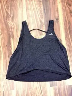 JAZZERCISEジャザサイズダークグレータンクトップSサイズ