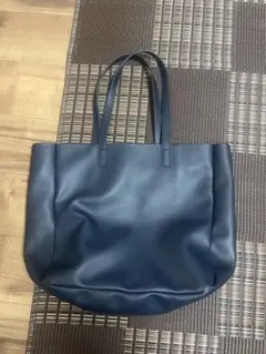 ネイビー トートバッグ シンプル 無地
