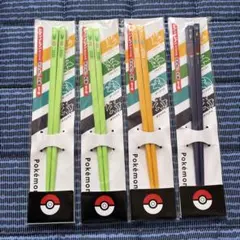 セブンイレブン　オリジナル　ポケモン　お箸　3種　4膳のサムネイル