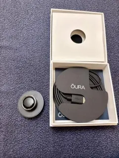 Oura Ring Gen3 Heritage US10 ブラック 充電器付