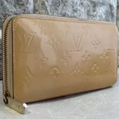 【激レア 美品】ルイヴィトン ヴェルニ ジッピーウォレット 長財布 ベージュ系