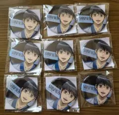 銀魂 わーるど 志村新八 缶バッジセット